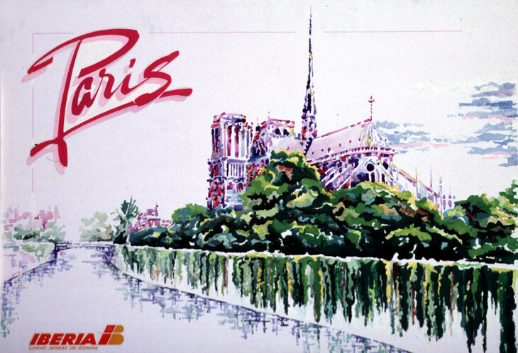 Iberia celebra el 75 aniversario de su primer vuelo a París