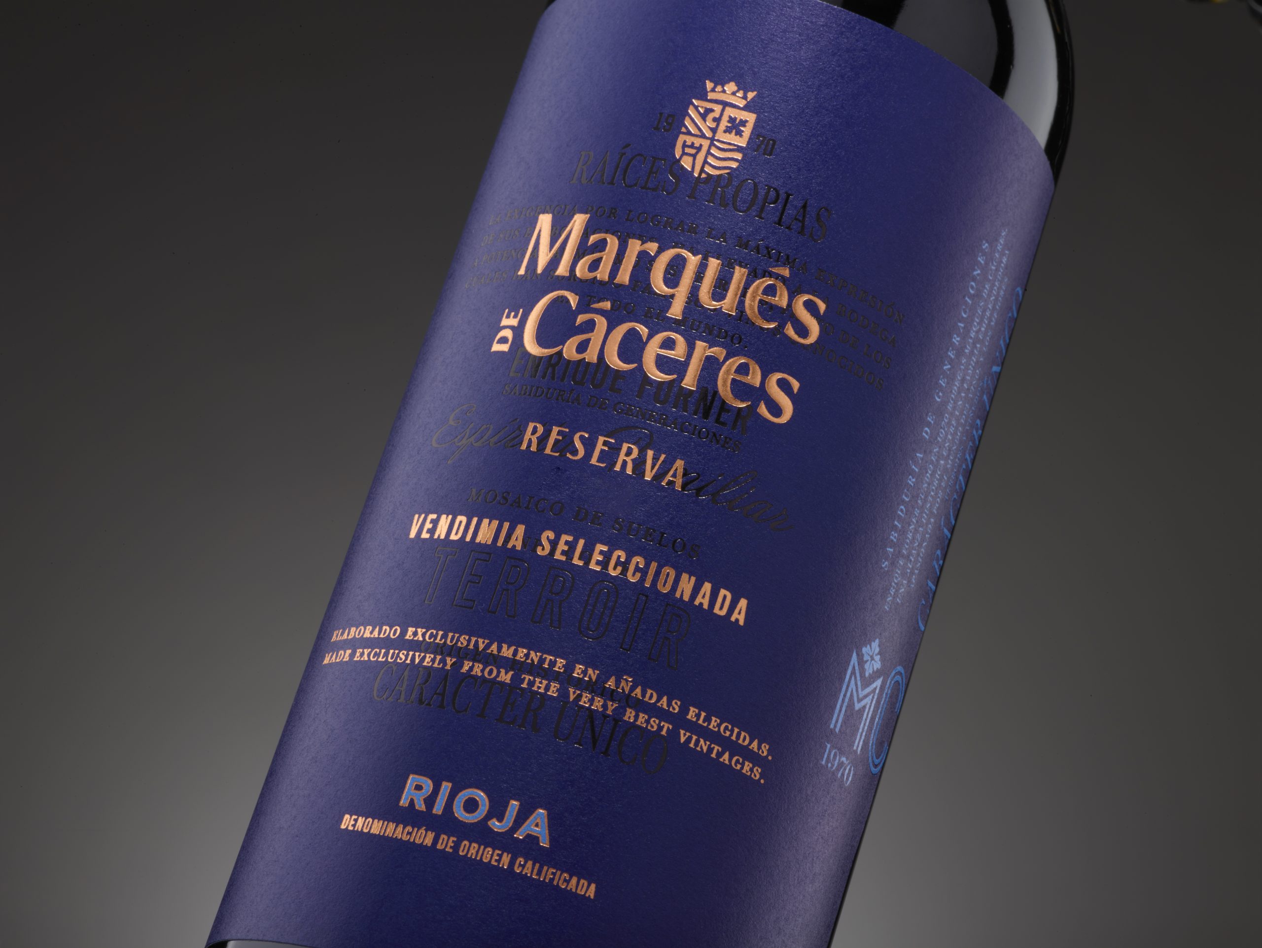 Bodegas Marques de Cáceres estrena etiquetas con el lanzamiento de sus nuevas añadas