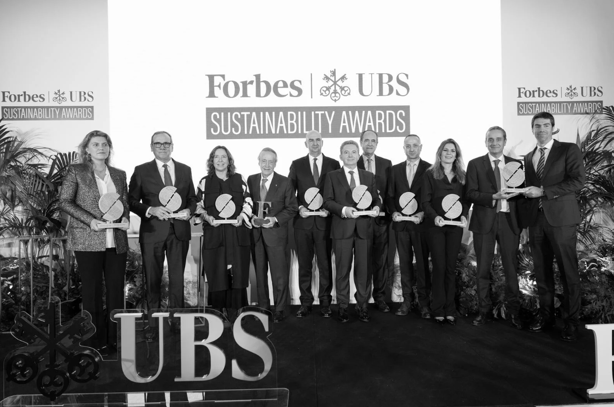 IE, Natura Bissé y Zamora Company, premiadas en los ‘Forbes-UBS Sustainability Awards 2024’